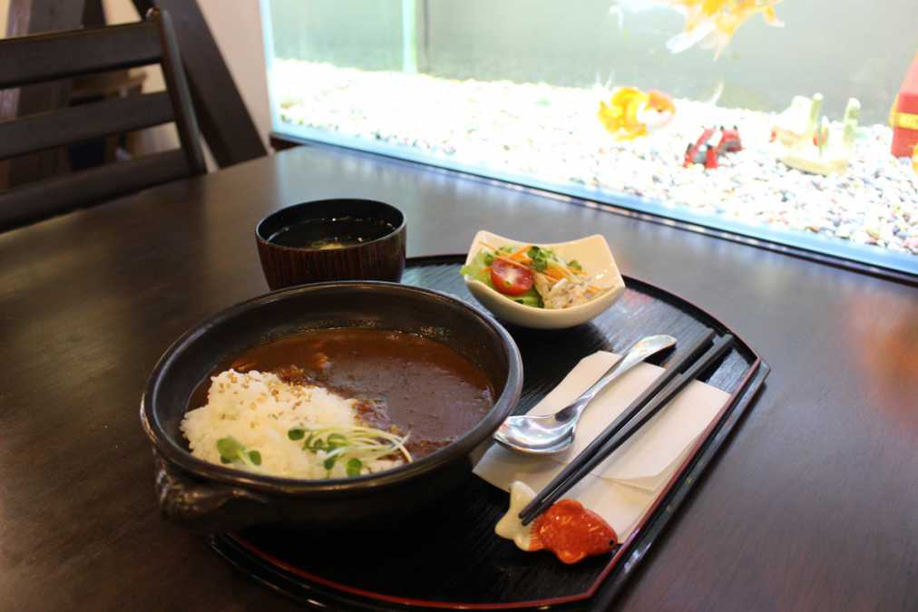 和風カレーランチ918円