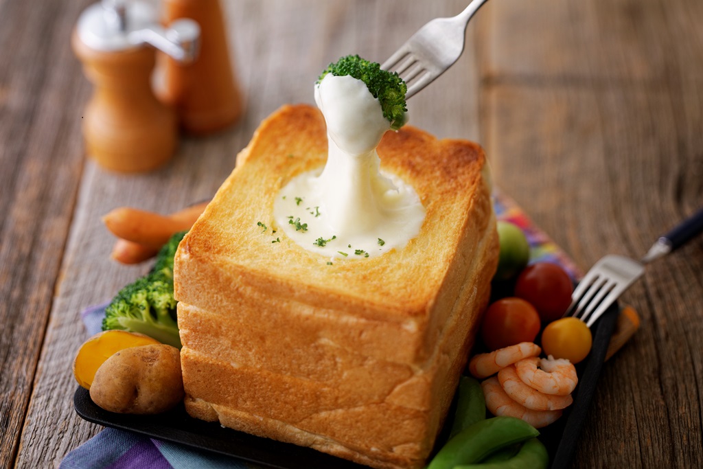 チーズパンデュ1800円