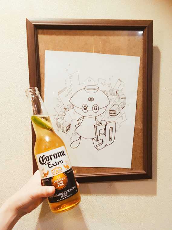 コロナビール600円