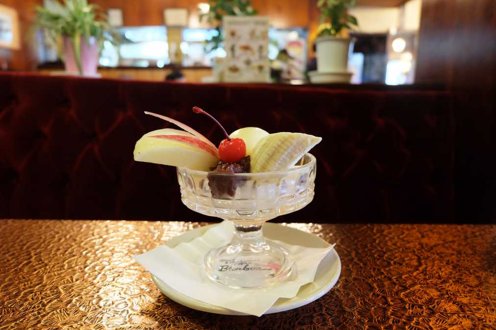 クリームあんみつ豆（バニラ）　550円