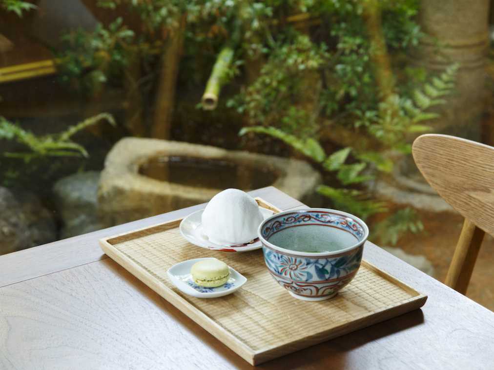 磨かれたしつらいともてなし。お茶屋ゆかりのカフェで味わう優美な祇園