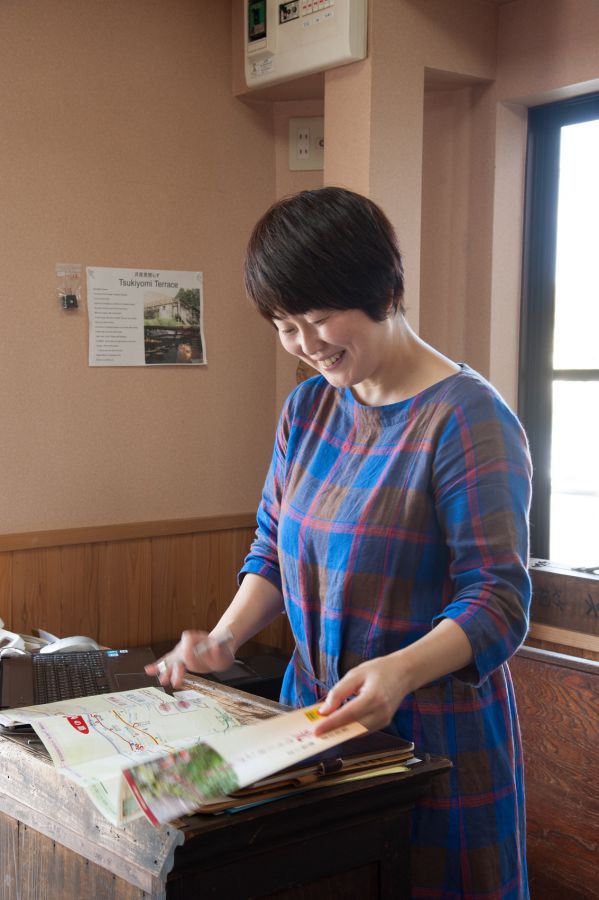 宿主の佐藤久美子さん