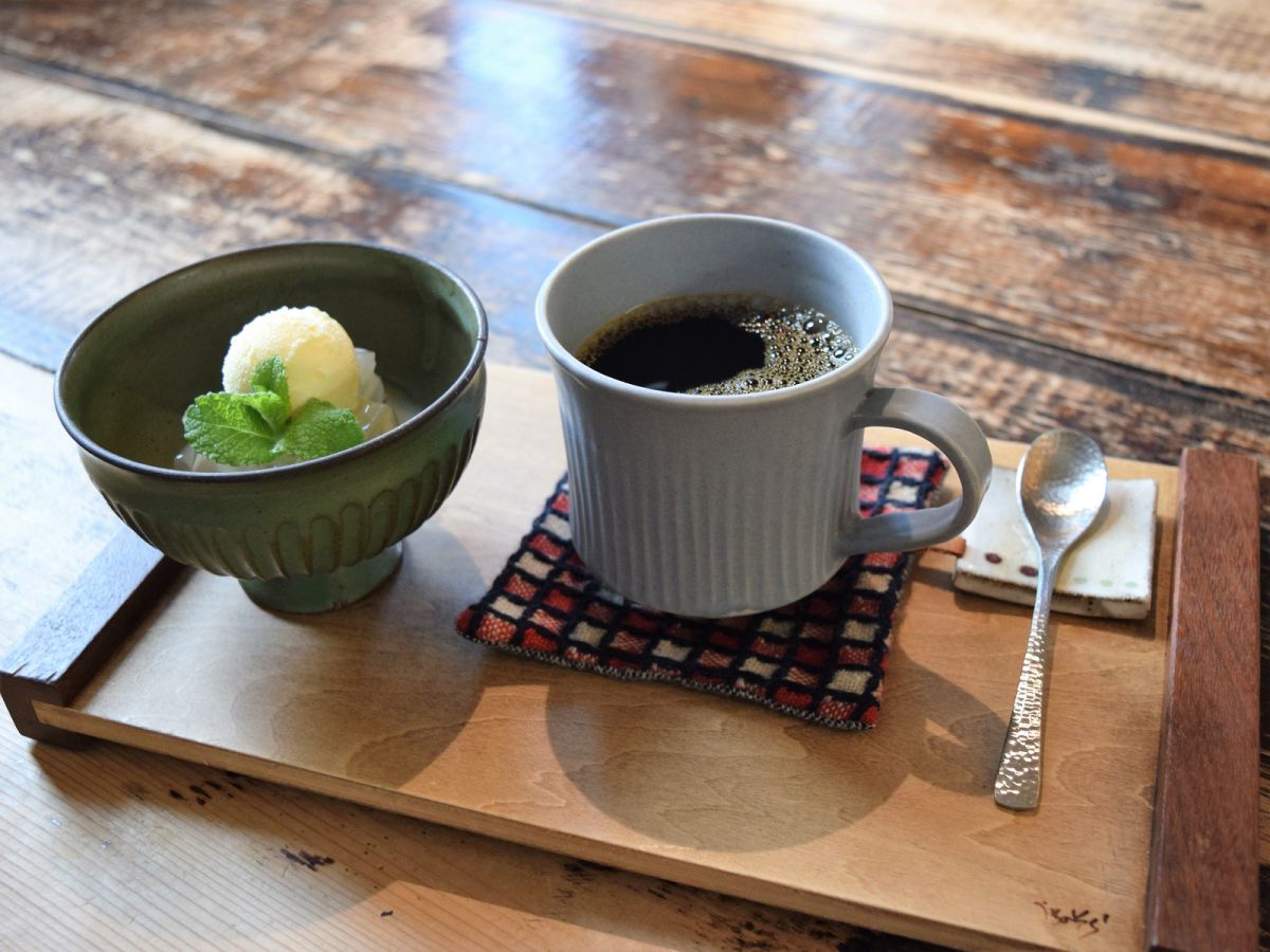 月替わりの「うわのそらランチ」(デザート・ドリンク)