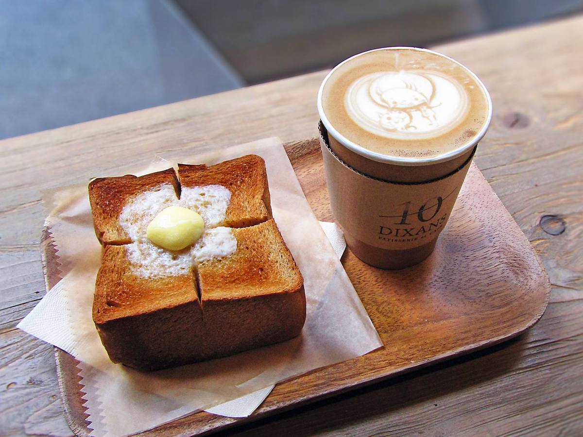 厚さなんと4cm！幸せの味がする「DIXANS」のふわサクもっちり極厚トースト