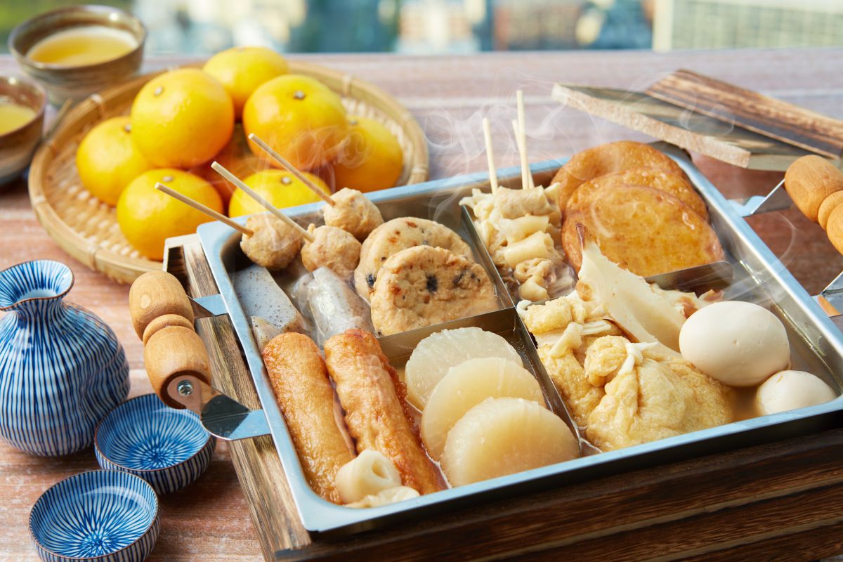 ハルカス300名物鯛だしのおでん食べ放題＋飲み放題プラン3800円 30分延長ごとに+ 1000円