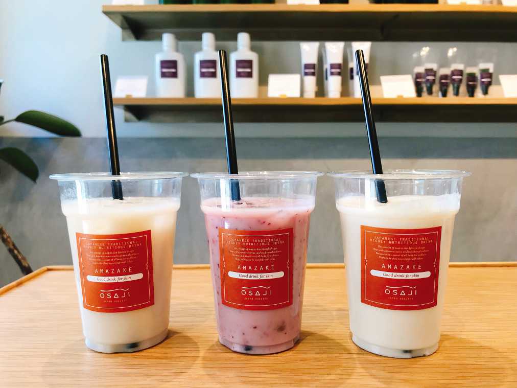 きれいは体の中から作る！「OSAJI」で飲む点滴“甘酒”をテイクアウト