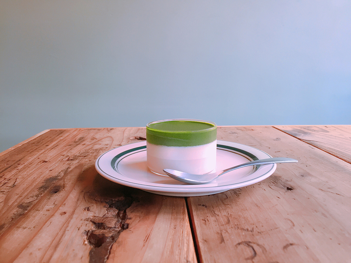 抹茶ぷりん500円