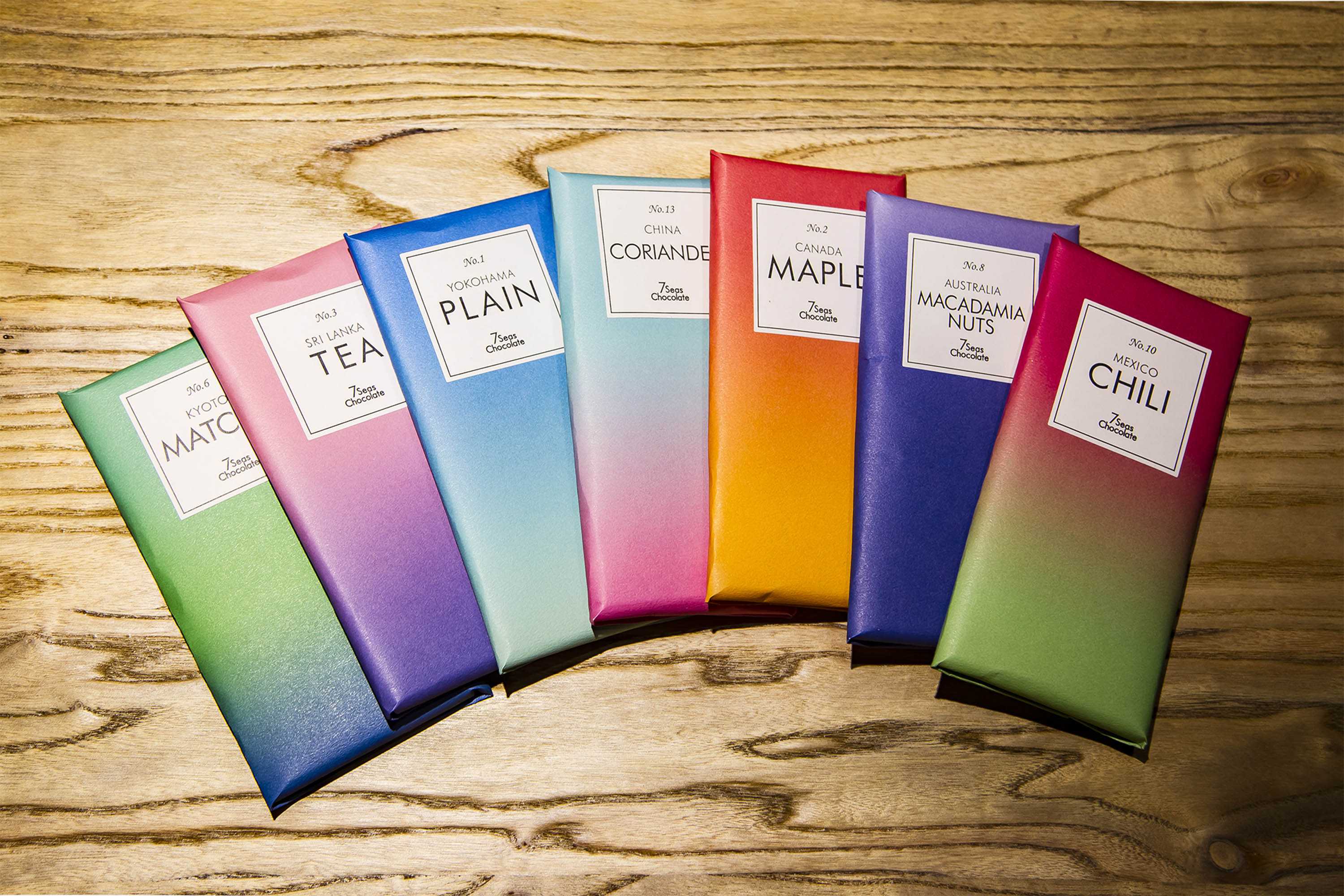 7Seas Chocolate各626円～810円／