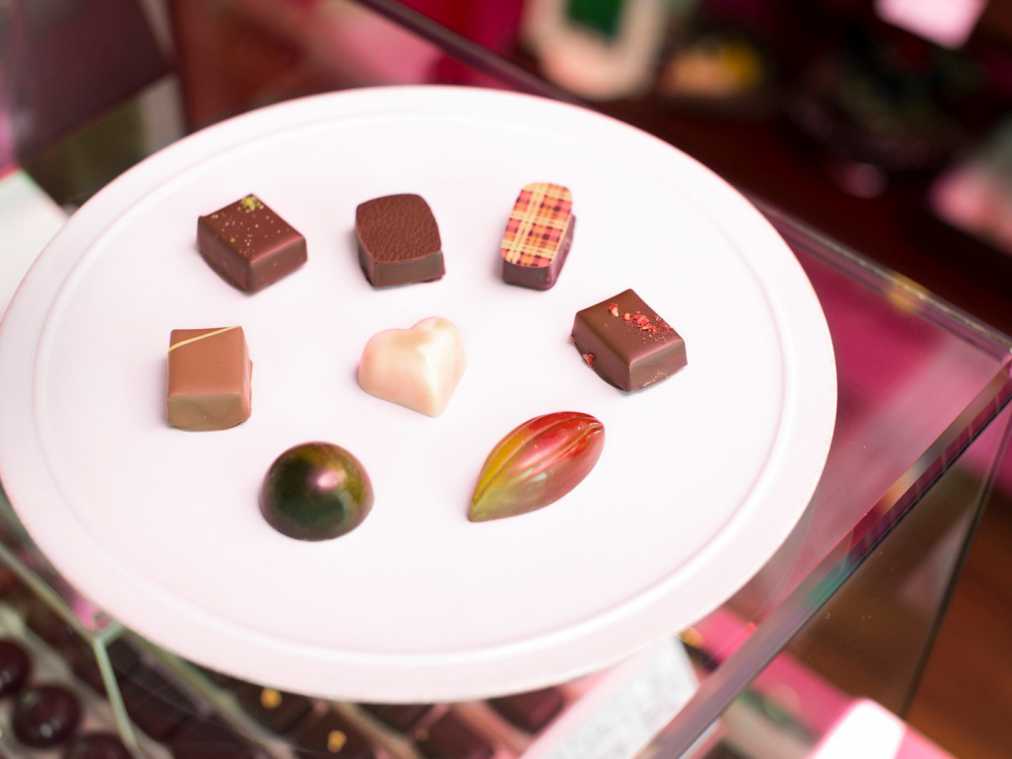 チョコレート製造機械工場が手がける、かわいすぎるショコラトリー