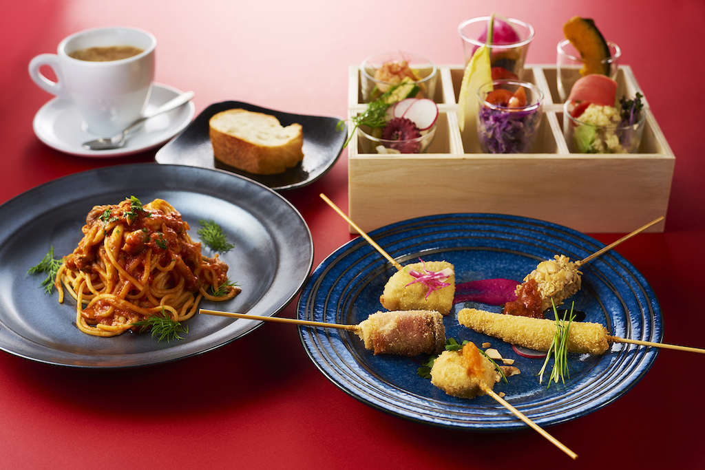 ランチメニュー「Pranzo A」1296円（税込）