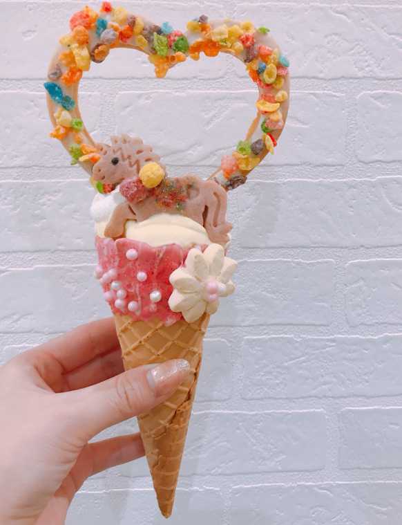 お店のオススメトッピング「ファンタジー」1200円