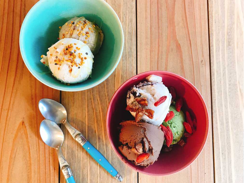 ダイエット中でもOK！？乳製品、砂糖不使用のアイスクリーム！