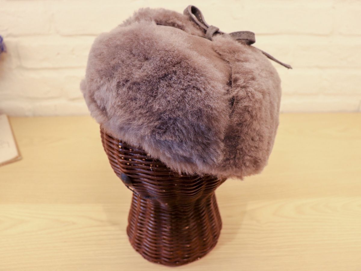 ムートンフライトキャップ　1万3824円