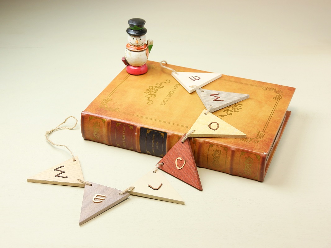 ガーランド製作体験 ※参加費 5枚セット 4500円、 追加1枚 700円 