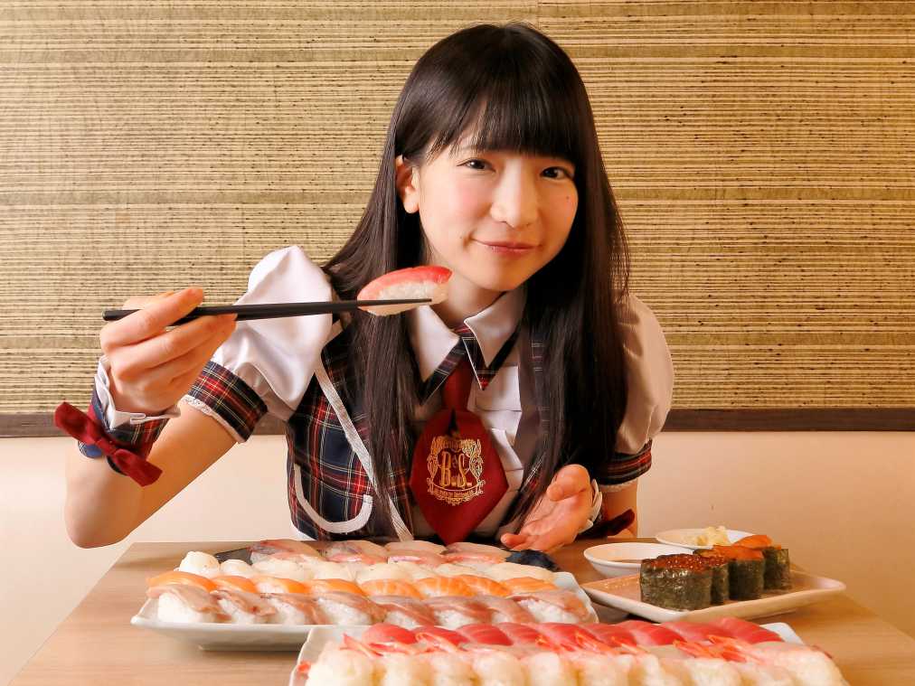 コスパGOOD！寿司食べ放題【大食いアイドルもえのあずきの絶品グルメ1】