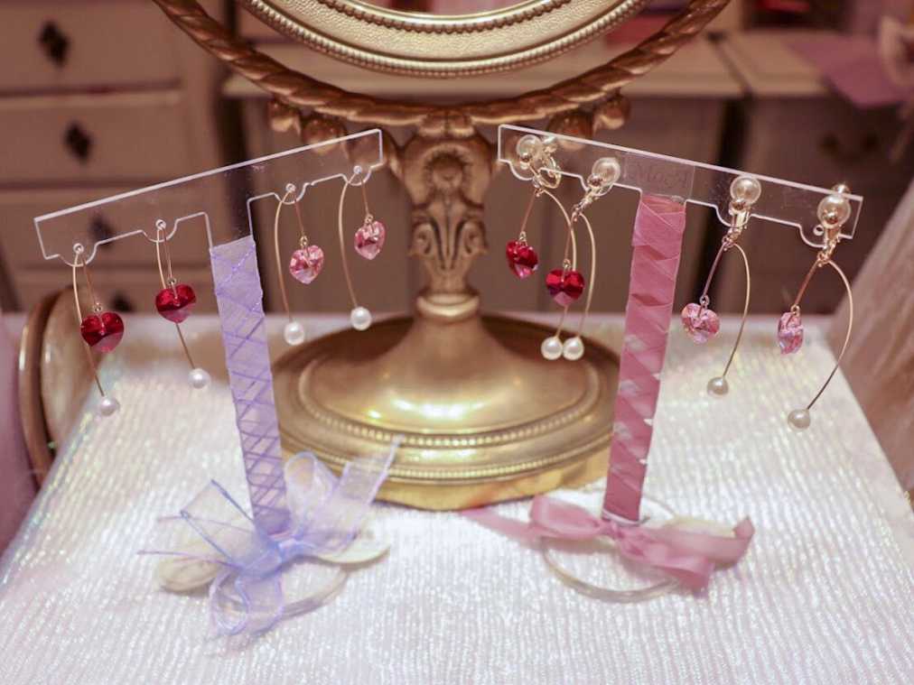 14kgfバランシングハートピアス・イヤリング　6804円