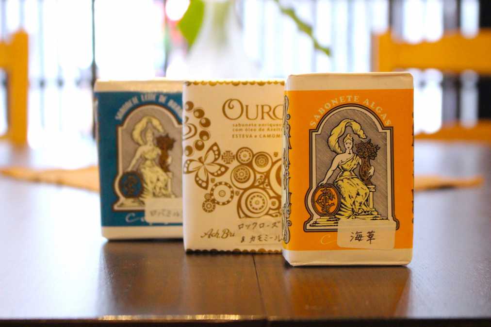 ポルトガルの石鹸 各540円