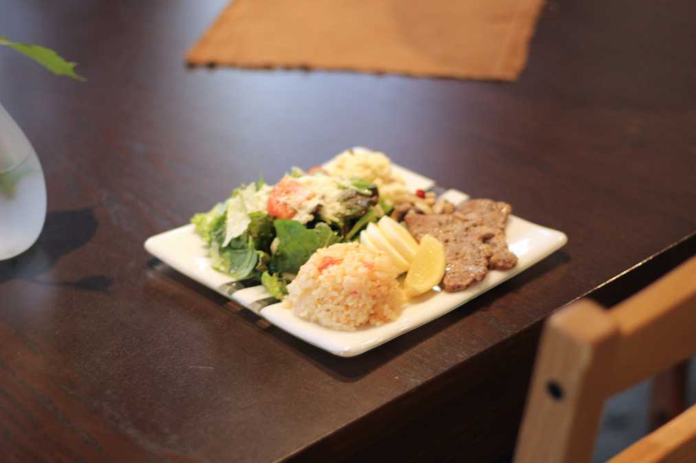 神戸ポークソテーのランチ　1430円