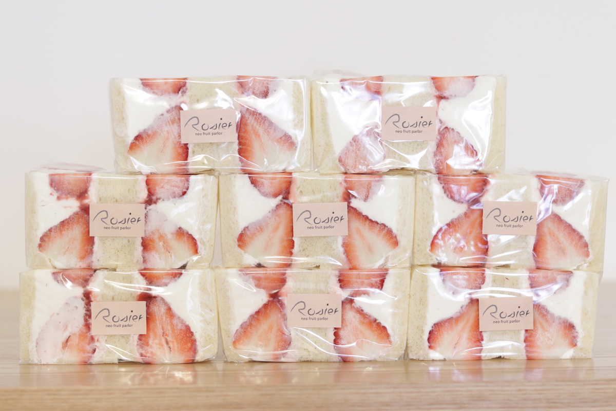 いちごサンド 500円（価格は変動あり）