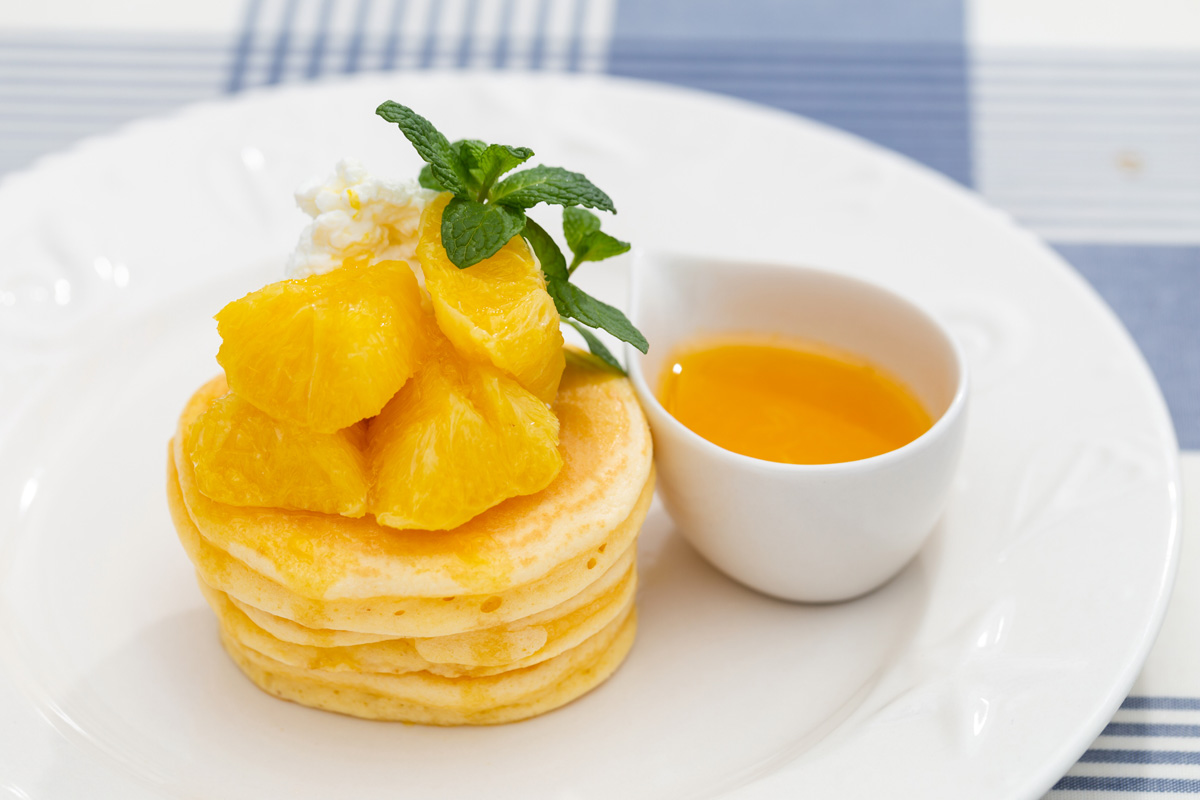 「オレンジと塩ヨーグルト」1500円※ドリンク代込、学生の場合は1000円