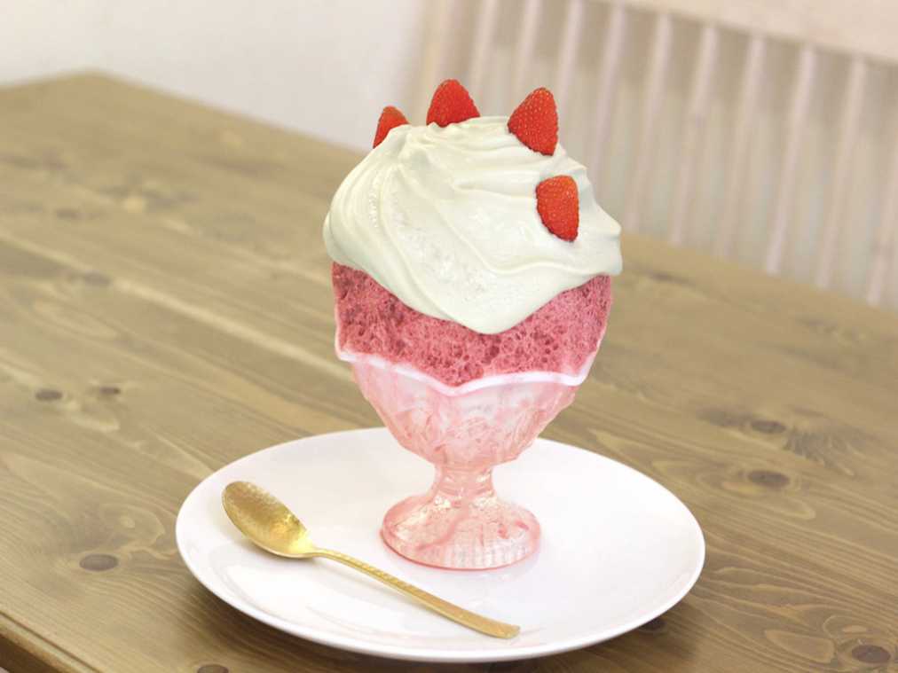 ケーキ？いやいや、かき氷です！期間限定の「かき氷研究所」でひんやり