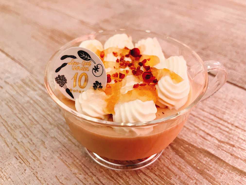 生姜韃靼（だったん）蕎麦茶ャイゼリー490円（糖質約6.5g）