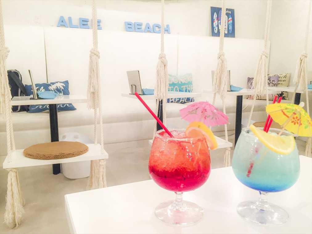 渋谷の真ん中にビーチ出現!?ハワイアンな砂浜カフェでリゾート気分を満喫