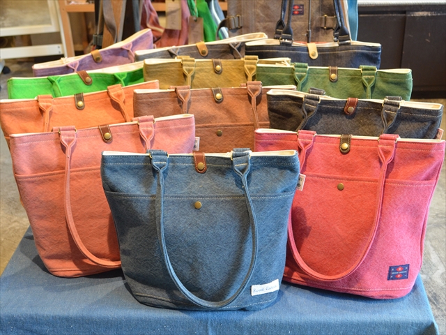 藍照オリジナルの帆布バッグブランド「スイートキャンバス」