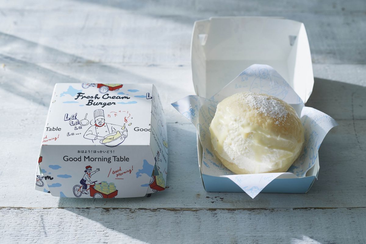 生クリームバーガー378円（税込）