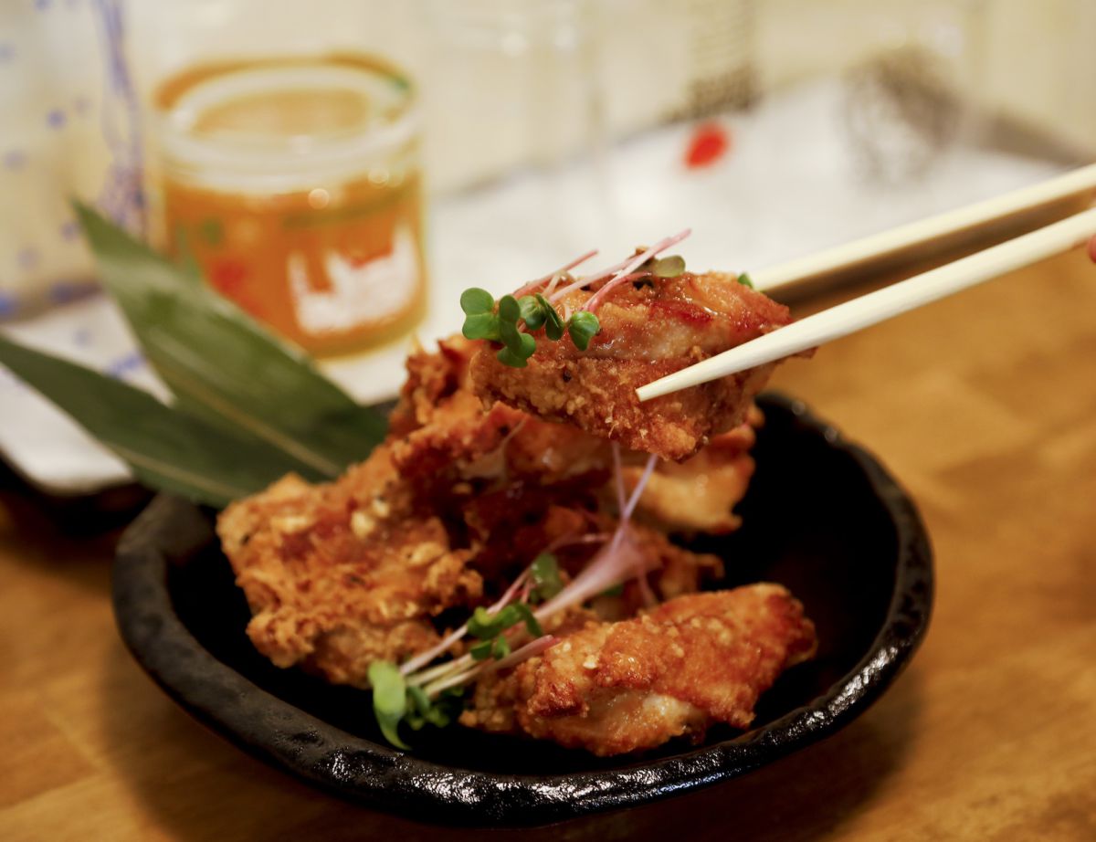 カラアゲ1個70円