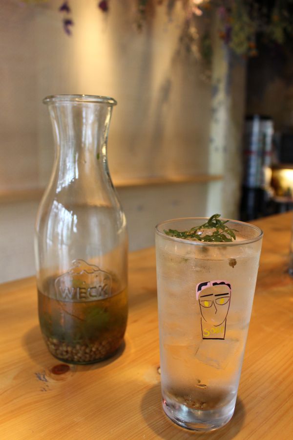 山椒と木の芽のサワー700円