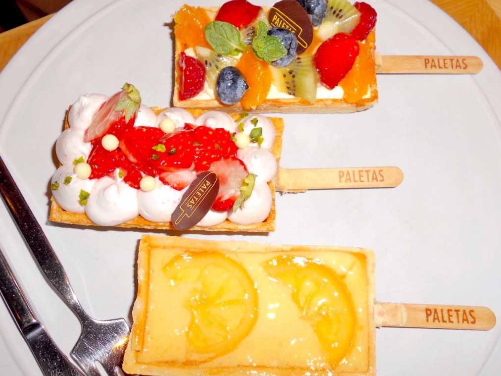 食べ歩きOKのタルトバーがキュート！アイス専門店「パレタス」の限定メニュー