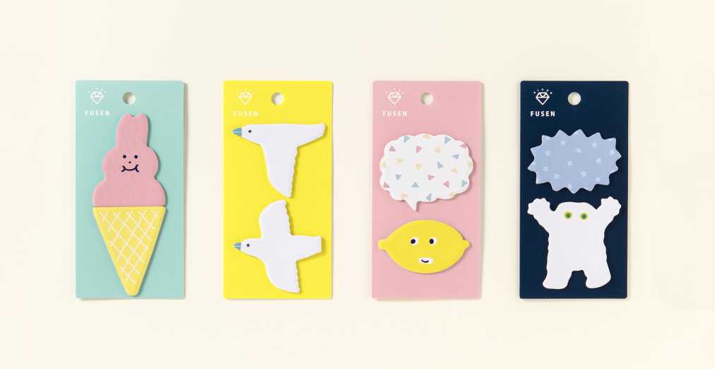 DIECUTふせん　324円