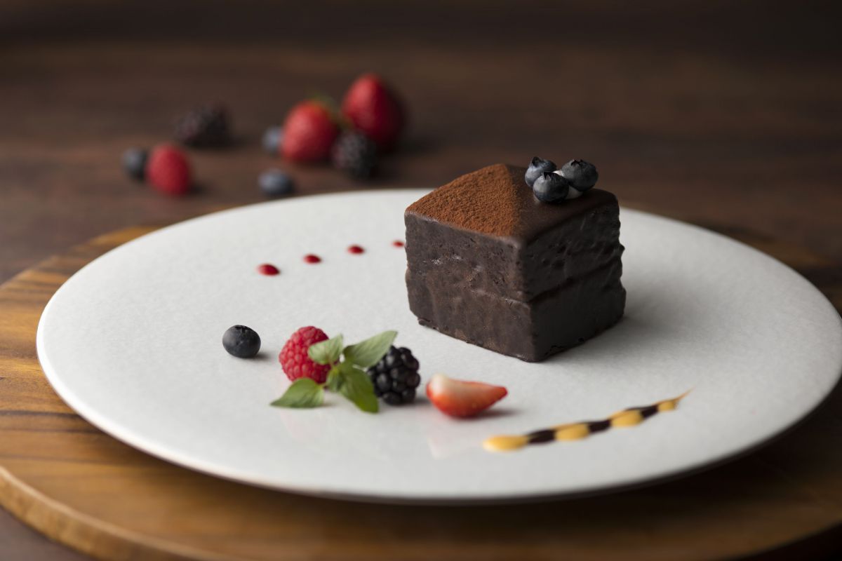 新倉さんジャムのポム・ダダン風トルテ1200円。不定期にジャムの味が変わるのでいろいろな味わいを楽しめます