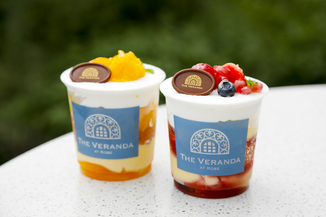 サヴァラン各900円（左からシトラス、ベリー）