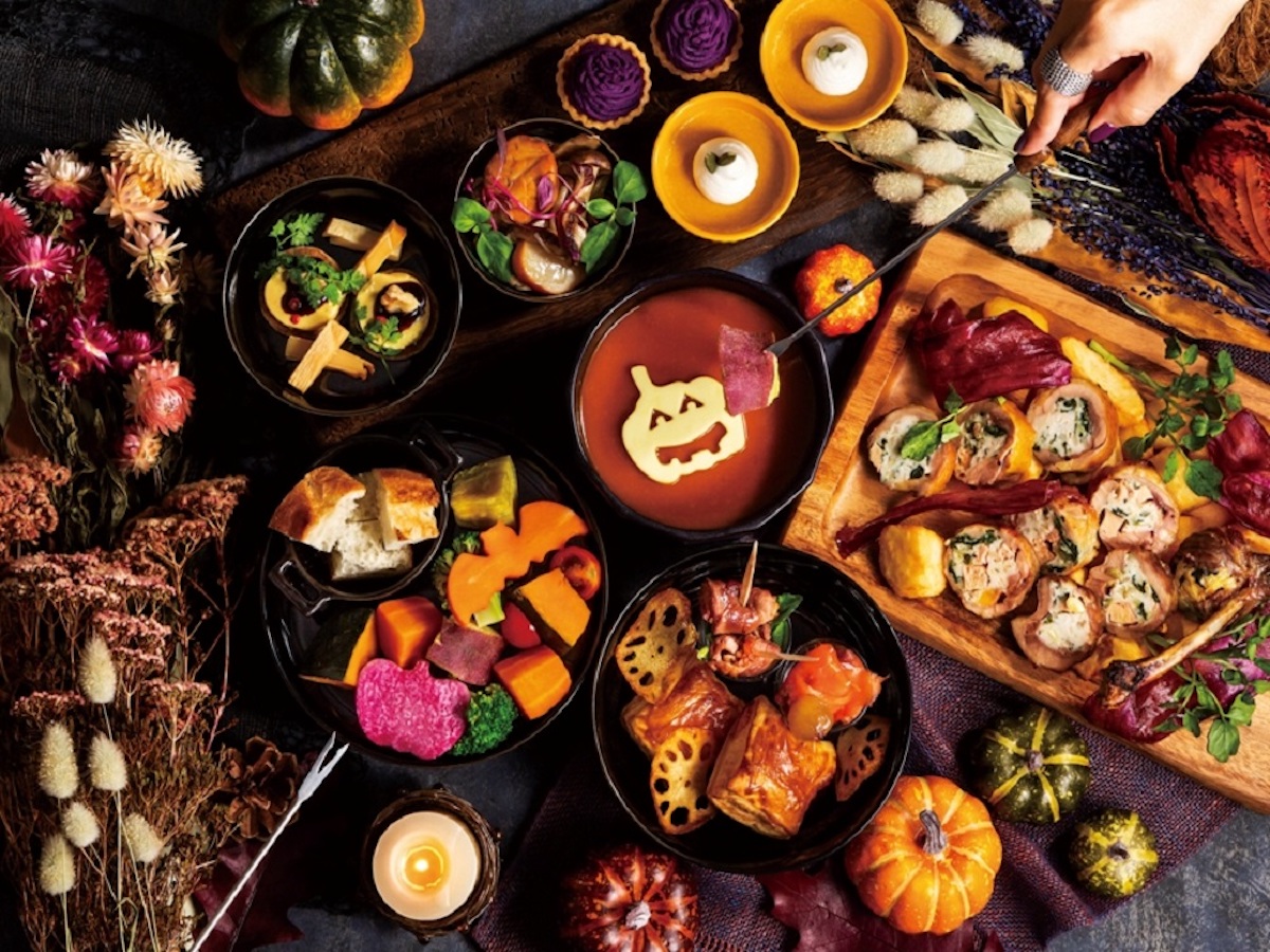 秋の味覚とハロウィン両方楽しむ欲張りディナー！＠ヨックモック青山本店