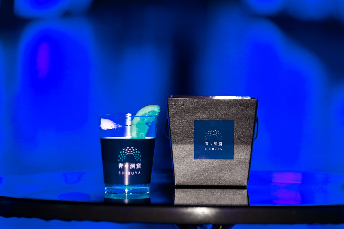 Bセット「青の洞窟ボロネーゼ」＋ホットレモネード800円　