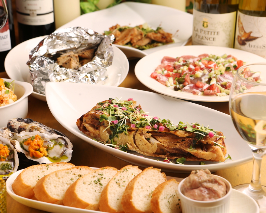 2.5H飲放付 ファクトリーコース　4500円