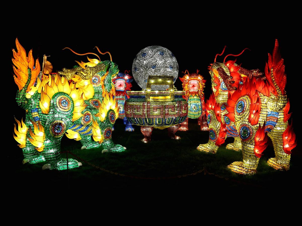 色鮮やかに灯るランタン！東京ドイツ村で日本初「チャイナランタンフェスティバル」開催