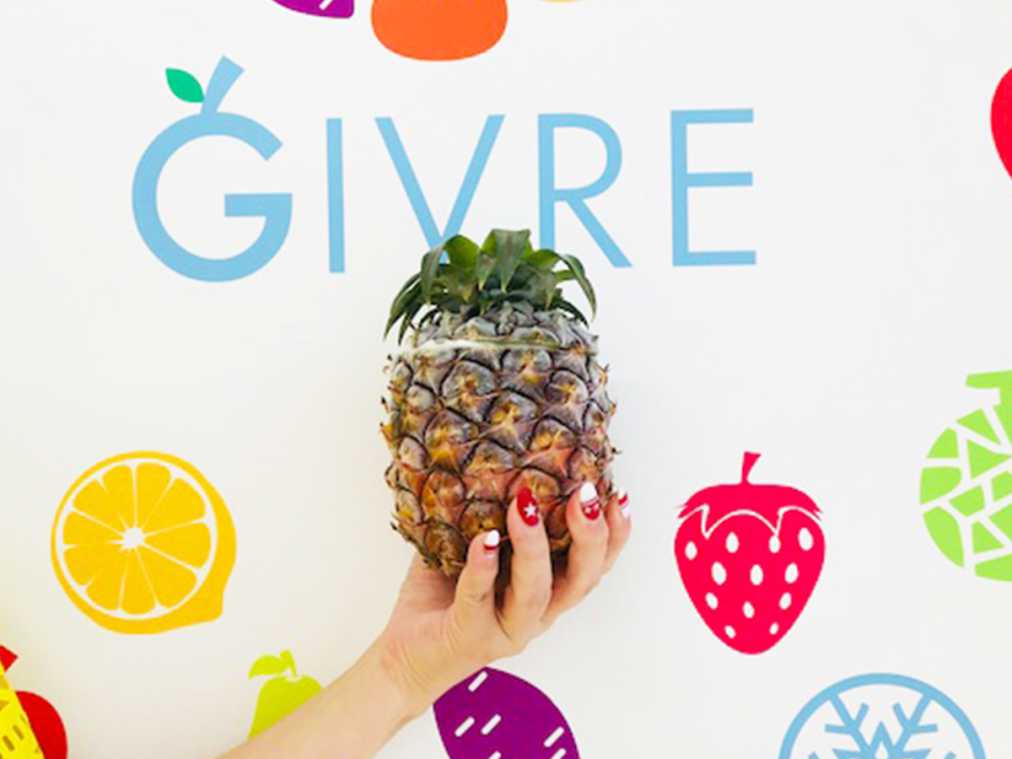 おいしさ倍増!キュートな「GIVRE」のフルーツまるごとくり抜きシャーベット