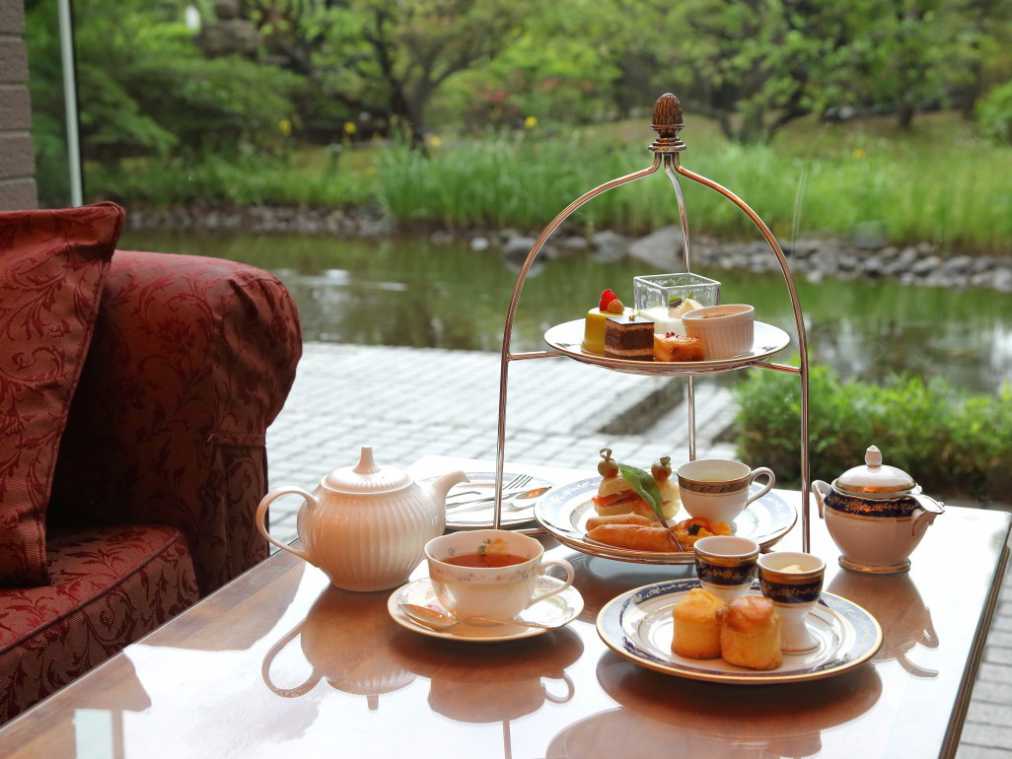 ここはほんとに東京？緑いっぱいのお庭を眺めてアフタヌーンティー