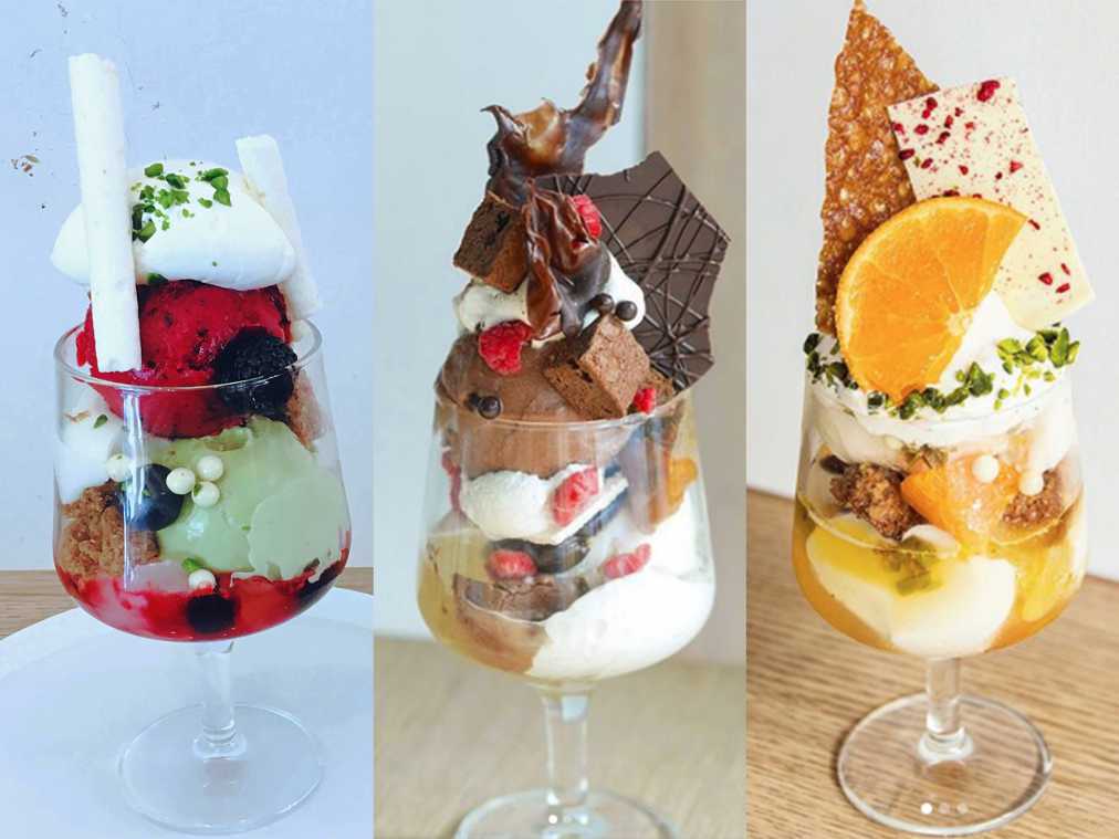 計算された見た目と味わいのマリアージュ！女子の大好きが詰まった幸せの月替りパフェ