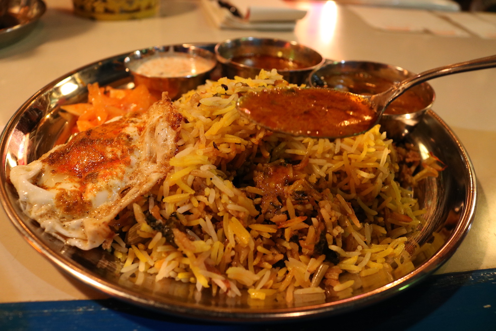 ビリヤニ 1000円（テイクアウトも可能）