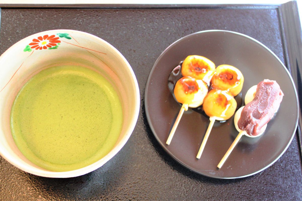 お茶セット 800円