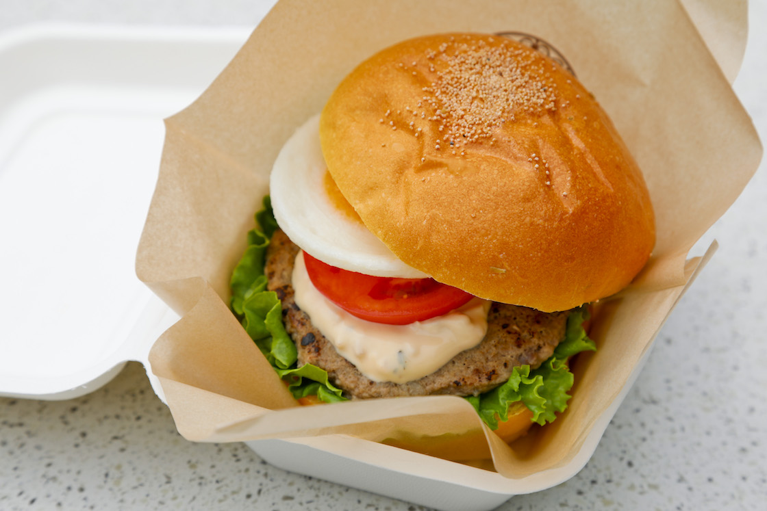 布引ハーブバーガー1000円