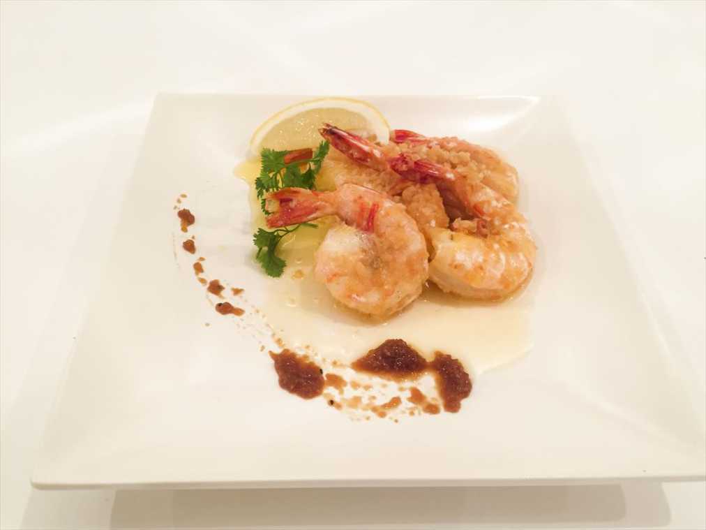 シュリンプスキャンピ：ディナータイム 1300円／ランチライム ライス付き1000円