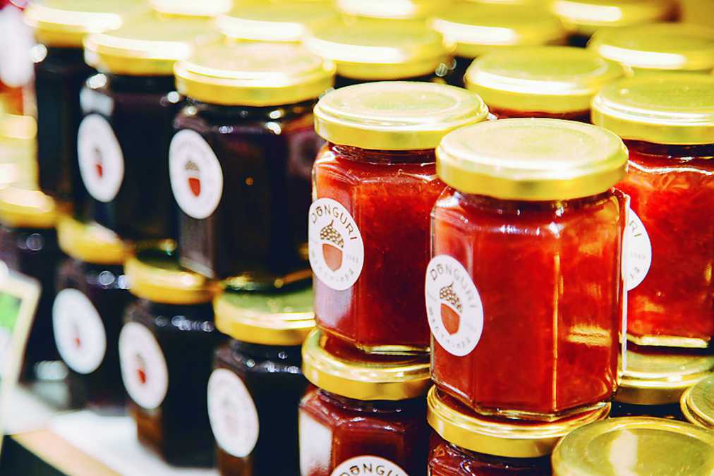 いちごジャム432円はおみやげにもおすすめ