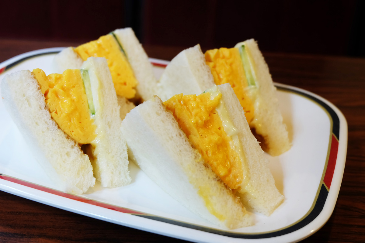 コーチン玉子サンド　630円