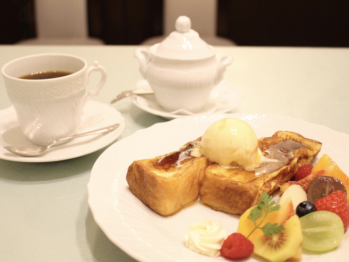 「五感北浜本館」の、ふわトロなデザートフレンチトーストがおいしすぎ