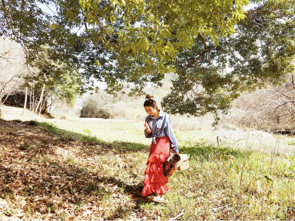 春のピクニックコーデ＆バスケットの選び方【YURIEの週末ソトアソビ vol.1】